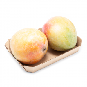 BARQUETA DE CARTÓN HORTOFRUTÍCOLA 163x115x25 OCTOGONAL ABIERTA ONDULADO MICROCANAL CRUDA