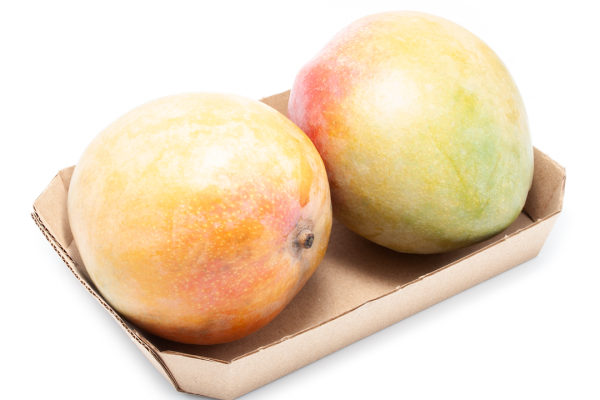 Barqueta de Cartón Sostenible para Mangos - ENBOX