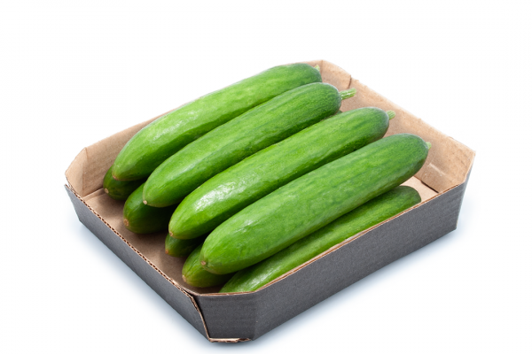 Barqueta de Cartón para Pepinos Frescos - ENBOX