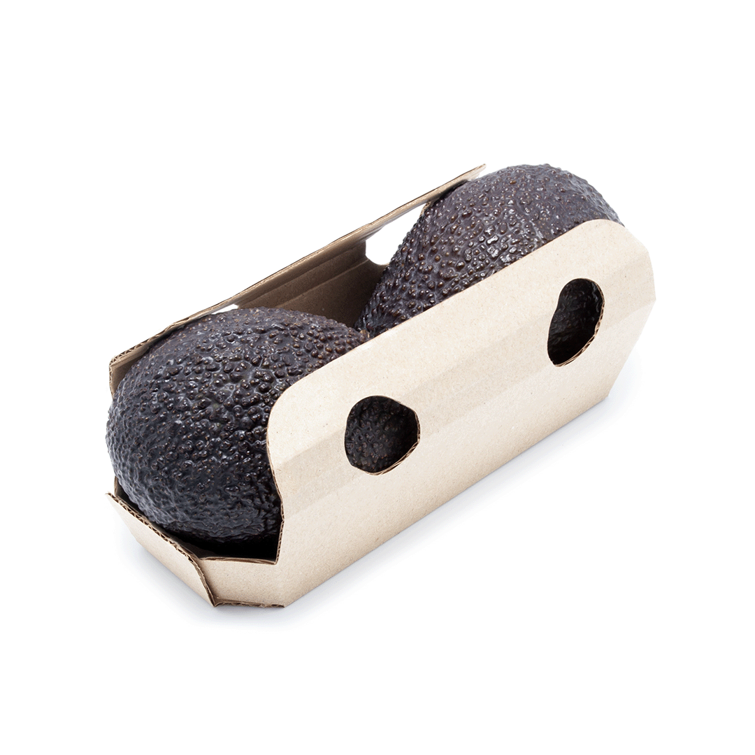 Barqueta de cartón para aguacates - ENBOX