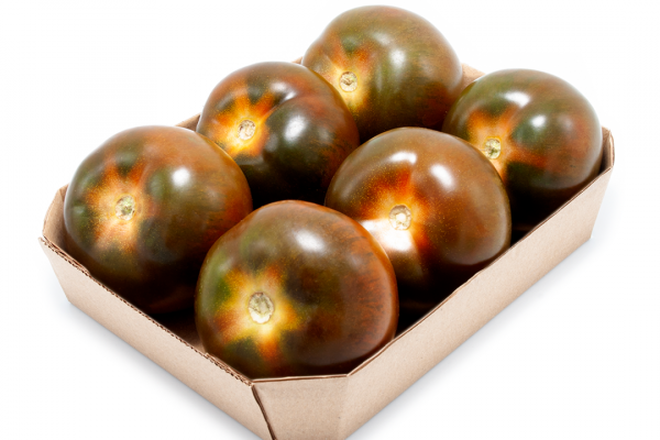 Barqueta de cartón con verduras color cruda - ENBOX