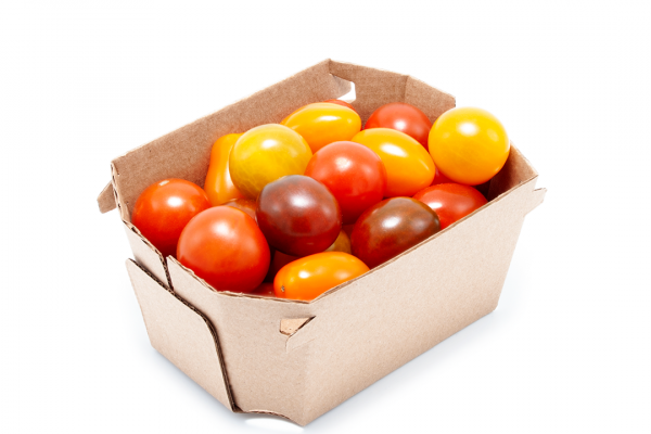 Barqueta carton kraft abierta antiencastre - ENBOX