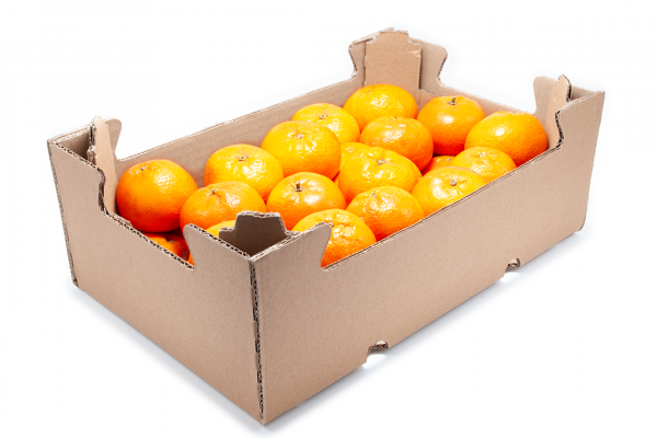 Caja de cartón recta con frutas - ENBOX