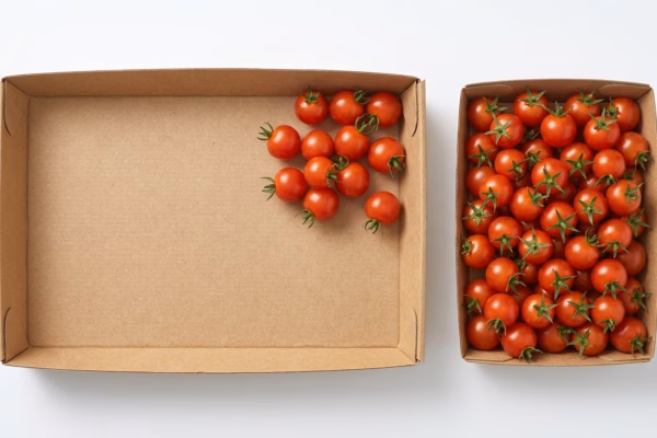 Envase carton espacio-vacio regla 50 ppwr
