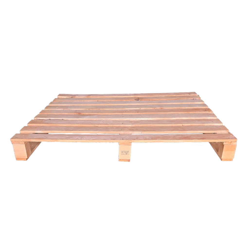 Palet de madera hortofrutícola 120×100 · 9 tablas · Americano NIMF-1