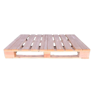 Palet de madera hortofrutícola 120×100 · 10 tablas · Reforzado Campo