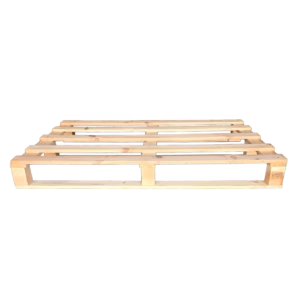 Palet de madera hortofrutícola 120×80 · 5 tablas · Europeo Ligero NIMF-15