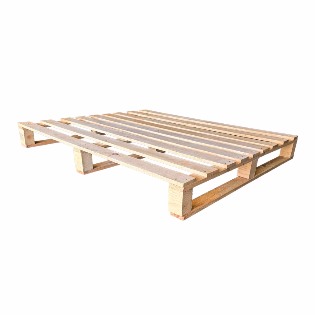 Palet de madera hortofrutícola 120×100 · 9 tablas · Perimetral